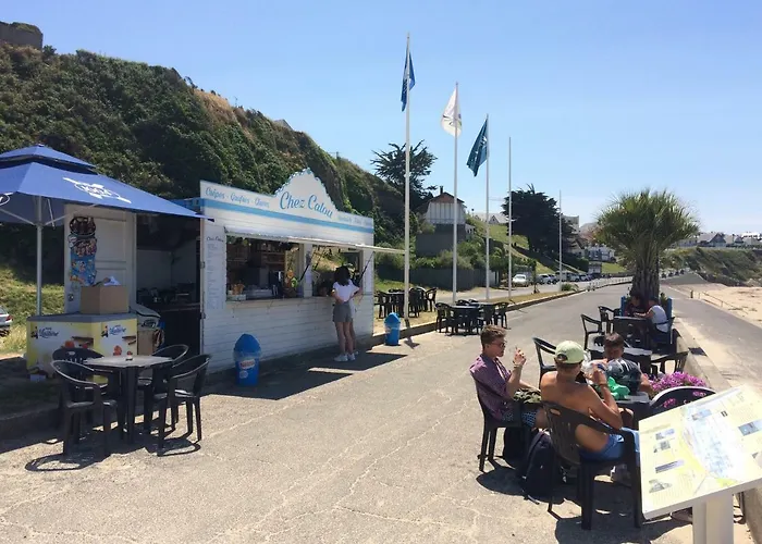 Апартаменты Les Pieds Dans L'eau Донвиль-ле-Бен